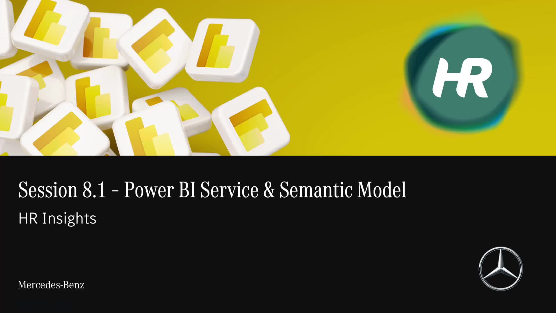 8.1 — Power BI Service and Semantic Models Part 1